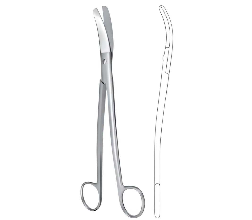 Siebold, Uterine, Gynecological Scissor